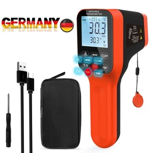 Digitales IR-Thermometer 30:1 Laser-Strich bis 1600°C Präzisions-Pyrometer DE - Bild 1 von 17