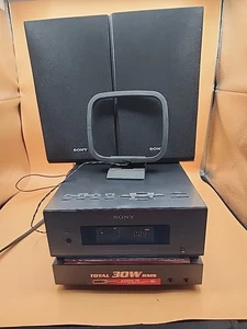 Sony HCD-CBX1 Hi Fi Micro Stereo System CD/AM/FM/MP3 Radio/No Remote~Tested - Picture 1 of 13