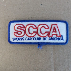 SCCA Patch Sports Car Club Of America Vintage Racing 4,5" - Bild 1 von 2