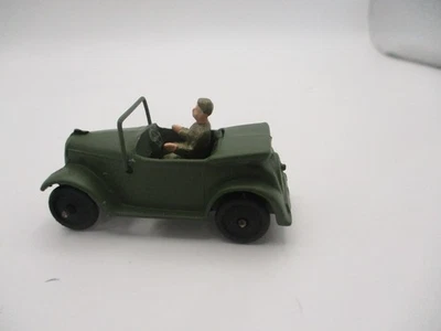 DINKY TOYS 152c  AUSTIN  SEVEN STAFF CAR W/DRIVER AND NEW TIRES CODE 3 RESTORED. - Image 1 of 4