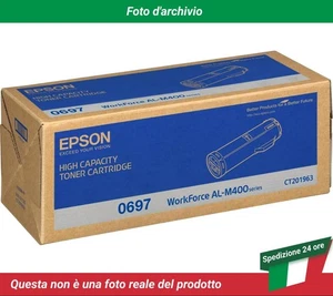 C13S050697 Epson WORKFORCE AL-M400 Cartuccia del Toner Nero - Zdjęcie 1 z 4