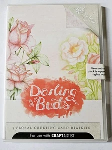 Daisy Trail Darling Buds CD-ROM For Serif Craft Artist - New & Sealed - Picture 1 of 2