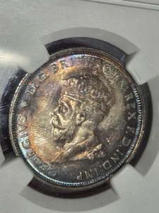 Australia 1927-(M) Silver Florin Opening of Parliament House Canberra KM-31 NGC - Picture 1 of 11