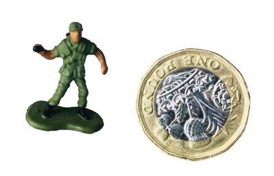 Toy Car Micro Machines Military Army Man Toy Soldier Vintage ra - Image 1 of 4