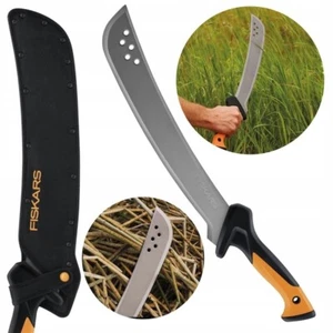 FISKARS SOLID MACHETE ZUM SCHNEIDEN VON DICHTEM GEBÜSCH UND ÄSTEN, GARTENMACHETE - Bild 1 von 8