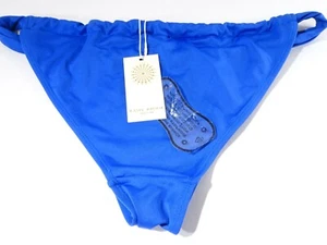 Ramy Brook Women's Lana Bikini Bottoms Sz S NWT 88 blue - Picture 1 of 3