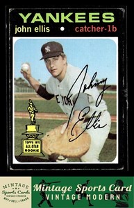 1971 Topps - John Ellis - #263  New York Yankees