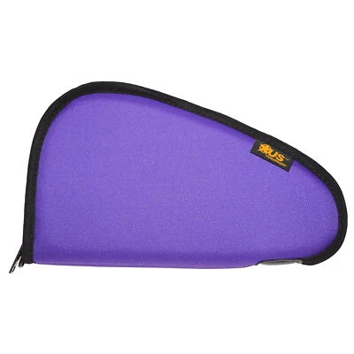 US PeaceKeeper 11x6 Purple Pistol Case with Double-Stitched Seams and Padding - Image 1 of 2