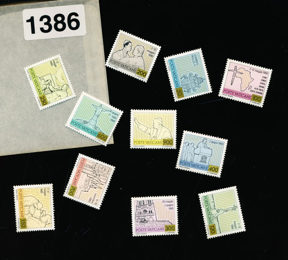 VATICANO - 1980 como nuevo nh juego de 11 - #1386 - COMPLETO Foto 1 de 1