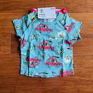 Bonds Bluey Road Trip Blue Short PJ Sleep Set Size 1 Pyjamas BNWT - Imagen 1 de 2