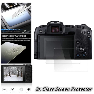 2x Tempered Glass Screen Protector For Canon EOS R50V R5 R6 R7 R8 R10 R50 R100 - Image 1 of 4