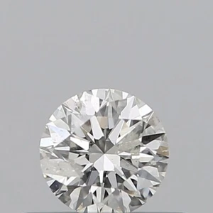 0.30 Carat Genuine Diamond GIA Certified I/I2 Grade 4.2 mm Natural Loose Round - Picture 1 of 4