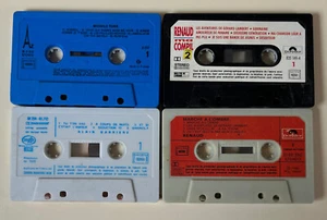 Renaud Marche à l'ombre Compil Alain Barrière Michèle Torr/ 4 Cassettes Audio - Imagen 1 de 2