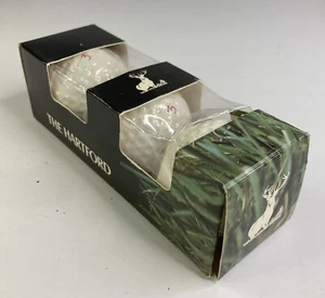 Lot of 2 Vtg New Old Stock Sleeve of 3 “The Hartford” Golf Balls - Picture 1 of 4