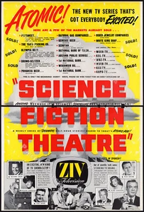 SCIENCE FICTION THEATRE - Orig. 1955 Trade AD / TV sci-fi promo_ Truman Bradley - Picture 1 of 3