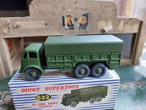 DINKY SUPERTOYS MILTARY FODEN 10 TON ARMY TRUCK