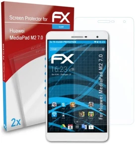 atFoliX 2x Screen Protector for Huawei MediaPad M2 7.0 clear - Picture 1 of 8