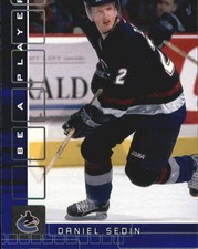 2001-02 BAP Memorabilia Sapphire #6 Daniel Sedin /100