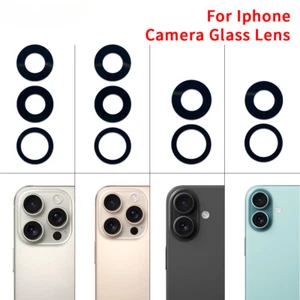 2set Back camera glass replacement For Iphone 16 Pro Max / For Iphone 16 Plus - Imagen 1 de 8