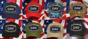 GORRA PARCHE SOMBRERO DE VETERANO AMERICANO DISCAPACITADO MARINA DE EE. UU. USN WOW - Imagen 1 de 18
