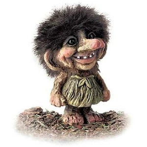 Statua Troll Girl Portafortuna Nyform 840015 - Picture 1 of 3