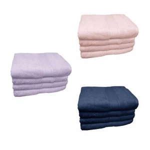 Toallas de baño peinadas de algodón 500gsm de suavidad superior 70 x 140 cm - Imagen 1 de 5