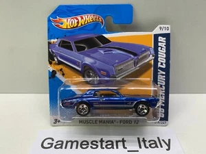 HOT WHEELS '68 MERCURY COUGAR 119/247 - MUSCLE MANIA FORD 9/10 - NEW SEALED 2011 - Imagen 1 de 8