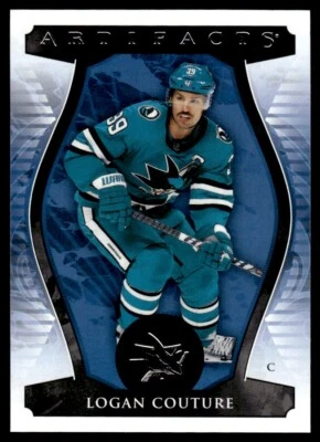 2023-24 UPPER DECK ARTIFACTS LOGAN COUTURE SAN JOSE SHARKS #87 - Image 1 of 2