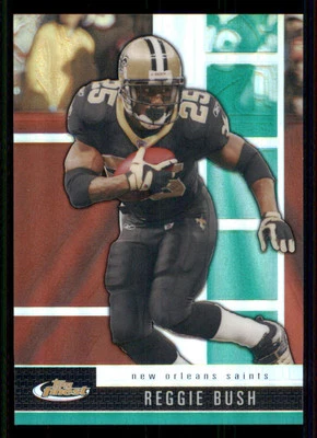 2008 Finest Green Refractors/Xfractors #46 Reggie Bush /299 - Image 1 of 2