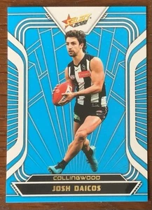 2022 SELECT FOOTY STARS FRACTURED BLUE #FB39 JOSH DAICOS 126/190 - COLLINGWOOD - Picture 1 of 2