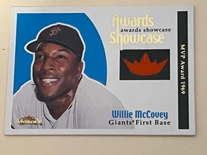 Willie McCovey Trikot HOF SP 2001 Fleer Showcase Awards Showcase Jersey #27 - Bild 1 von 2