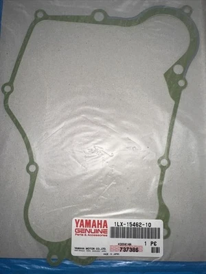 Cubierta de caja de manivela Yamaha YZ125 1986-1993 #3 junta 1LX-15462-10 OEM NUEVO DE LOTE ORIGINAL Foto 1 de 4