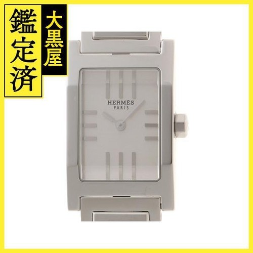 HERMÈS Orologio Hermes Tandem TA1.210 donna quarzo cassa SS 19mm usa dalppone