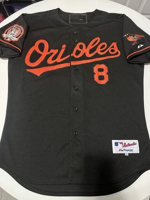 Camiseta 2001 Majestic Baltimore Orioles Cal Ripken Jr. tamanho 44 L Robinson Palmer - Imagem 1 de 4