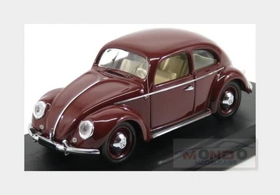 1:43 Rio Volkswagen Maggiolino Beetle 1200 De Luxe 1953 Bordeaux RIO4565 Modelli - Immagine 1 di 2