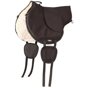 Harry's Horse Bareback Pad Faux Fur schwarz - Bild 1 von 6