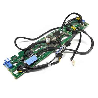 DELL R730XD 12 x 3.5" HDD SAS Backplane 0CDVF9 + 2 x Power Cable + 3 x MB Cable - Image 1 of 4
