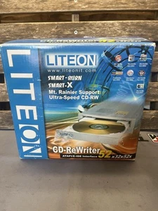 LITEON CD-ReWriter 52x32x52x ATAPI/E-IDE Interface CD-RW NOS Unused in Box - Afbeelding 1 van 5