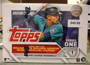 2023 Topps Baseball Series 1 Factory Sealed Retail Box 256 Cards Free Ship - Picture 1 of 4
