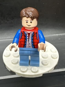 Lego Marty McFly Minifigure 21103 71202 Back Future idea001 Cracked Torso Read - Picture 1 of 8