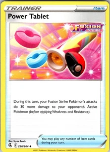 Power Tablet 236/264 Uncommon Regular SWSH08: Fusion Strike NM - Picture 1 of 2