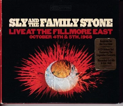 SLY AND THE FAMILY STONE Live At The Fillmore East October 1968 4-DISC CD BOX - Image 1 of 2