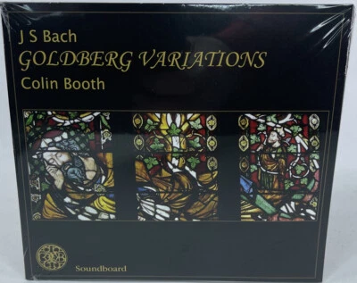 J S Bach: Goldberg Variations - New & Sealed CD - Colin Booth - Image 1 of 2