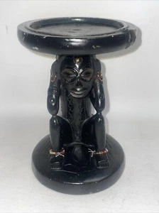 Chokwe Candle Holder Mwana Pwo Congo African Art Replica - Picture 1 of 11