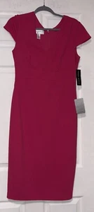 Donna Morgan Nordstrom Magenta Cocktail Formal Dress Size 6 NWT - Picture 1 of 6