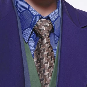 Batman Dark Knight Joker Necktie Silk Tie Costume Cosplay Halloween Hot - Picture 1 of 6