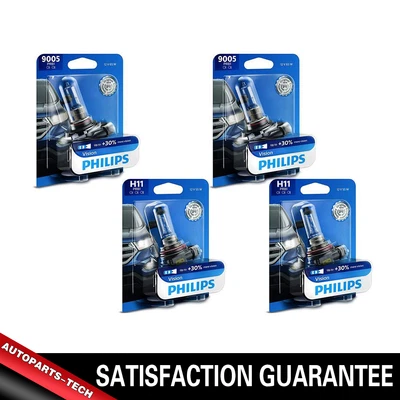 Philips 4 piezas bombilla halógena faro haz alto/bajo para Chevrolet Equinox 13-17 Foto 1 de 4