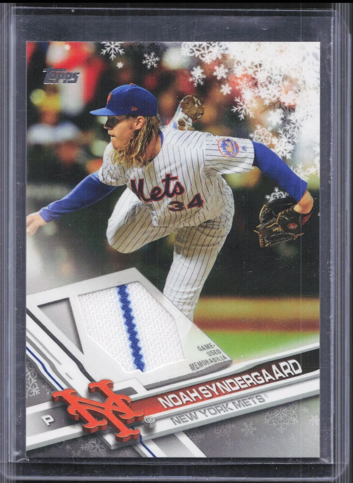 2017 Topps Holiday #R-NS Noah Syndergaard Relics - Image 1 of 2