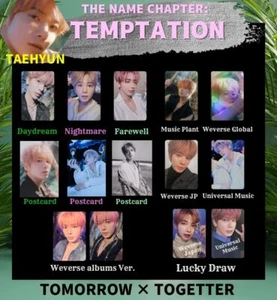 TXT TAEHYUN El Nombre Capítulo: TENTACIÓN Tarjeta Fotográfica MAÑANA X JUNTOS PC - Imagen 1 de 58