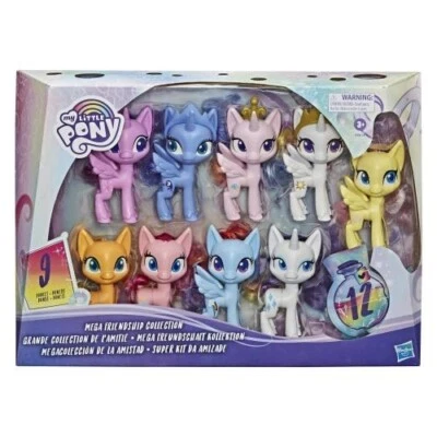 My Little Pony Mega Friendship Collection Set de 9 figuras de pony, 15 accesorios* Foto 1 de 3